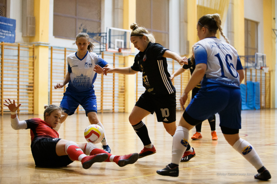 Mecz ekstraligi futsalu kobiet: Tarnovia - AZS UJ Kraków